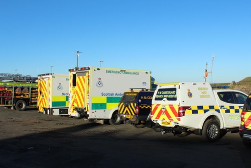 Photo 12x8 ambulance and - photo,