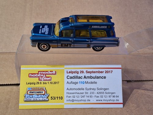 Matchbox cadillac ambulance - cadillac,