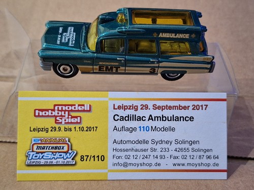 Matchbox cadillac ambulance - 63,